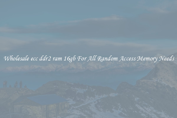 Wholesale ecc ddr2 ram 16gb For All Random Access Memory Needs