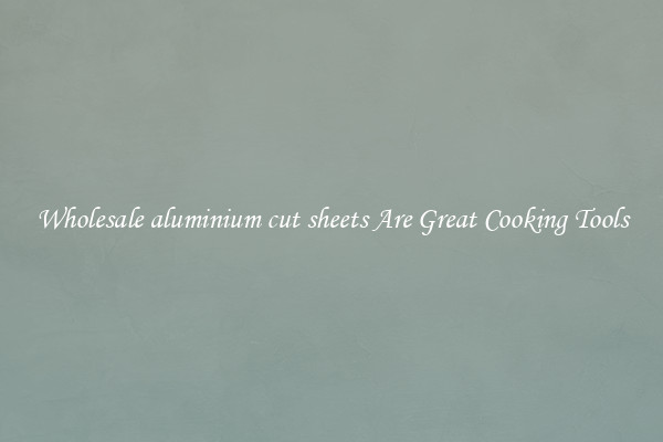 Wholesale aluminium cut sheets Are Great Cooking Tools